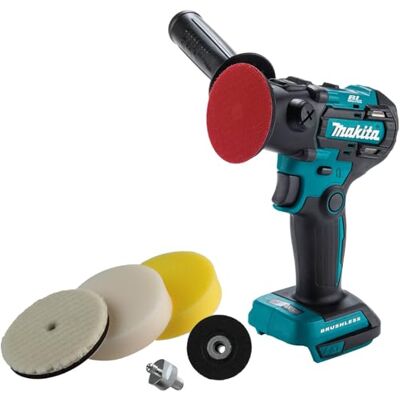 Makita Makta XVP01Z 18V LXT Lithium-Ion Bürstenloser kabelloser 7,6 cm Polierer / 5,1 cm Schleifer, nur Werkzeug Makita Makta XVP01Z 18V LXT Lithium-Ion Bürstenloser kabelloser 7,6 cm Polierer / 5,1 cm Schleifer, nur Werkzeug