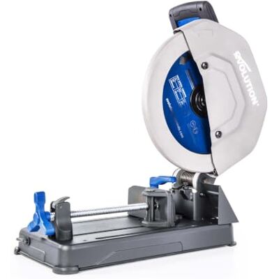 Evolution Power Tools Metall‑Trennsäge 355 mm (14") 230 V S355CPSL mit TCT‑Klinge für Baustahl 0–45° Gehrungsschnitte, Schnellspannschraubstock, tragbare, leichte Stahl‑Trennsäge Evolution Power Tools Metall‑Trennsäge 355 mm (14") 230 V S355CPSL mit TCT‑Klinge für Baustahl 0–45° Gehrungsschnitte, Schnellspannschraubstock, tragbare, leichte Stahl‑Trennsäge