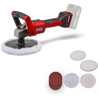 Einhell Akku-Polier- / Schleifmaschine CE-CP 18/180 Li E-Solo Power X-Change (Lithium-Ionen, bürstenloser Elektro-Motor, elektr. Drehzahlregulierung, ohne Akku und Ladegerät) Einhell Akku-Polier- / Schleifmaschine CE-CP 18/180 Li E-Solo Power X-Change (Lithium-Ionen, bürstenloser Elektro-Motor, elektr. Drehzahlregulierung, ohne Akku und Ladegerät)