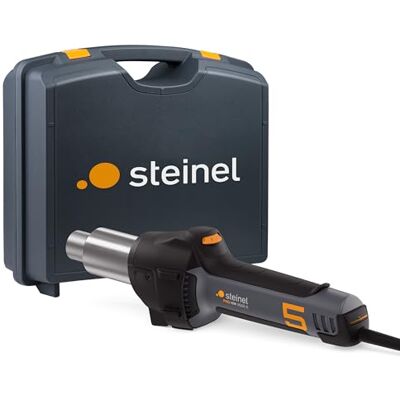 Steinel Heißluftpistole HM 2600 E im Koffer, 2300 W Stab-Heißluftgebläse, Temperatur 50°-620°C, Heißluftfön, bürstenloser Motor Steinel Heißluftpistole HM 2600 E im Koffer, 2300 W Stab-Heißluftgebläse, Temperatur 50°-620°C, Heißluftfön, bürstenloser Motor