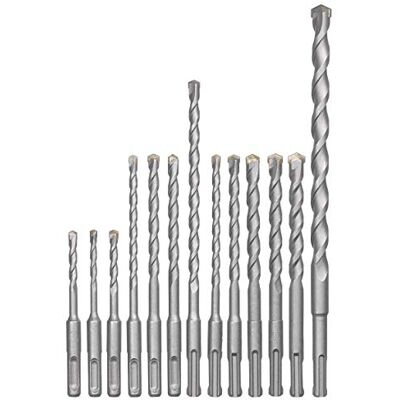 kwb SDS-Plus Hammer-Bohrer-Set, 12-teiliges Stein- u. Beton-Bohrer Satz im Kunstoff-Koffer kwb SDS-Plus Hammer-Bohrer-Set, 12-teiliges Stein- u. Beton-Bohrer Satz im Kunstoff-Koffer
