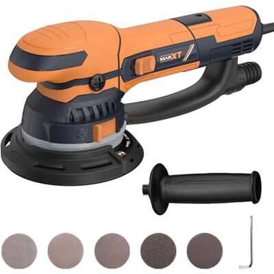 MAXXT 800W Dual-Modus Exzenterschleifer— Ideal für Kfz-Lackrestaurierung, Metallschleif: Grob- & Feinschliff-Umschaltung 6-stufige Drehzahlregelung (3300-7400 U/min) Hocheffiziente Staubabsaugung MAXXT 800W Dual-Modus Exzenterschleifer— Ideal für Kfz-Lackrestaurierung, Metallschleif: Grob- & Feinschliff-Umschaltung 6-stufige Drehzahlregelung (3300-7400 U/min) Hocheffiziente Staubabsaugung