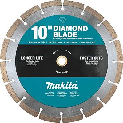 Makita B-69630 Diamantklinge, segmentiert, 25,4 cm Makita B-69630 Diamantklinge, segmentiert, 25,4 cm