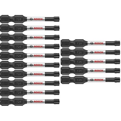 Bosch ITT25215 15er Pack 5,1 cm Torx #25 schlagfeste Schraubendreher-Bits Bosch ITT25215 15er Pack 5,1 cm Torx #25 schlagfeste Schraubendreher-Bits