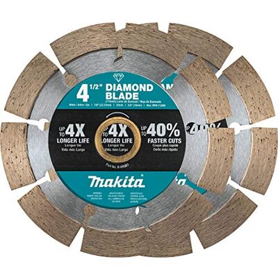 Makita B-69602 Diamantklinge, segmentiert, für allgemeine Zwecke, 11,4 cm, 2 Stück Makita B-69602 Diamantklinge, segmentiert, für allgemeine Zwecke, 11,4 cm, 2 Stück