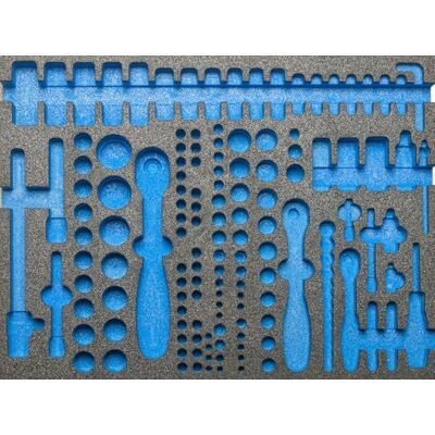 SW-Stahl SW STAHL Schaumeinlage, unbestückt, für Z3010-1 Z3010-EINLAGE1 SW-Stahl SW STAHL Schaumeinlage, unbestückt, für Z3010-1 Z3010-EINLAGE1