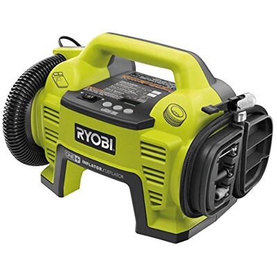 Ryobi Ryoby One+ r18i-0 3-in-1-Kompressor, kabellos, 18 V, 10,3 bar Ryobi Ryoby One+ r18i-0 3-in-1-Kompressor, kabellos, 18 V, 10,3 bar