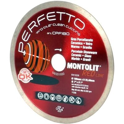 Montolit CPF200 Diamant-Sägeblatt - Diamantscheibe für Fliesen Montolit CPF200 Diamant-Sägeblatt - Diamantscheibe für Fliesen