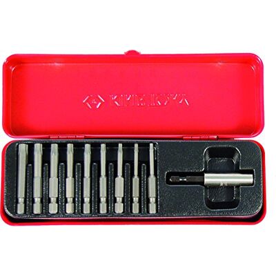 king tony Caja de puntas Torx 1/4" 11piezas king tony Caja de puntas Torx 1/4" 11piezas