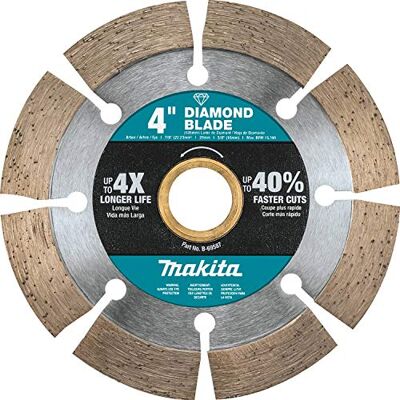 Makita B-69587 Diamantklinge, 10,2 cm, segmentiert, für allgemeine Zwecke Makita B-69587 Diamantklinge, 10,2 cm, segmentiert, für allgemeine Zwecke