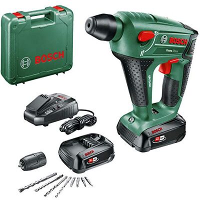 Bosch Home and Garden Akku Bohrhammer UneoMaxx (2 Akku, 18 Volt System, max. Bohrdurchmesser in Beton 10 mm, im Koffer) 0603952327 Bosch Home and Garden Akku Bohrhammer UneoMaxx (2 Akku, 18 Volt System, max. Bohrdurchmesser in Beton 10 mm, im Koffer) 0603952327
