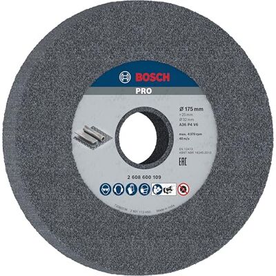 Bosch 1x PRO Grinding Longlife Scheibe für Doppelschleifmaschine und 32‑mm-Bohrung (für Stahl, Gusseisen, Ø mm, Professional Zubehör Schleifmaschine) Bosch 1x PRO Grinding Longlife Scheibe für Doppelschleifmaschine und 32‑mm-Bohrung (für Stahl, Gusseisen, Ø mm, Professional Zubehör Schleifmaschine)