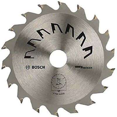Bosch 1x Kreissägeblatt Precison (Sägeblatt für Holz, Ø 184 x 2.5/1.5 x 20/16 mm, 24 Zähne, ATB, mit 1x Reduzierring 16 mm, Zubehör Kreissäge) Bosch 1x Kreissägeblatt Precison (Sägeblatt für Holz, Ø 184 x 2.5/1.5 x 20/16 mm, 24 Zähne, ATB, mit 1x Reduzierring 16 mm, Zubehör Kreissäge)