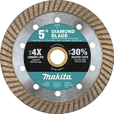 Makita B-69711 Diamantklinge, Turbo, 12,7 cm Makita B-69711 Diamantklinge, Turbo, 12,7 cm