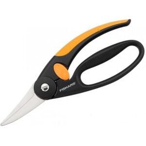 Fiskars Allzweckschere, Länge: 22 cm, Rostfreie Stahl-Klinge/Glasfaserverstärkte Kunststoff-Griffe, Schwarz/Orange, Elegance, P45, 1001533 Fiskars Allzweckschere, Länge: 22 cm, Rostfreie Stahl-Klinge/Glasfaserverstärkte Kunststoff-Griffe, Schwarz/Orange, Elegance, P45, 1001533