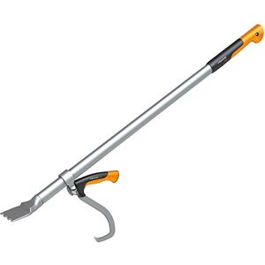 Fiskars Fällheber mit Hebehaken als Wendehilfe, Zur Holzbearbeitung, Länge: 115 cm, Schwarz/Orange/Silber, WoodXpert, L, 1015439 Fiskars Fällheber mit Hebehaken als Wendehilfe, Zur Holzbearbeitung, Länge: 115 cm, Schwarz/Orange/Silber, WoodXpert, L, 1015439