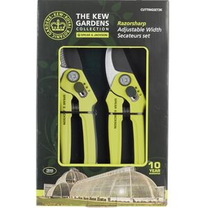 Jackson CUTTINGSET3K Kew Gardens Collection Verstellbares Bypass- & Amboss-Gartenscheren-Set – Hochkohlenstoffstahl, PTFE-beschichtet, Ergonomische Griffe für Komfort & Präzision Jackson CUTTINGSET3K Kew Gardens Collection Verstellbares Bypass- & Amboss-Gartenscheren-Set – Hochkohlenstoffstahl, PTFE-beschichtet, Ergonomische Griffe für Komfort & Präzision
