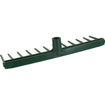 TRIUSO Rechen, 12 Zinken, 43 cm breit, Kunststoff, Grün TRIUSO Rechen, 12 Zinken, 43 cm breit, Kunststoff, Grün