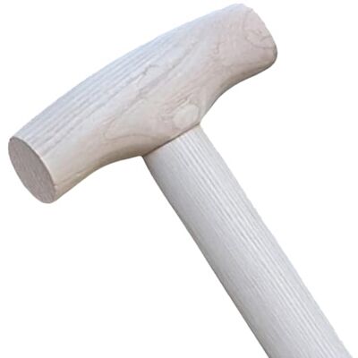 Land-Haus-Shop Spatenstiel gebogen Ersatz Spaten Holz Stiel Esche mit T-Griff 95cm Durchmesser 35 mm unten schmal spitz zulaufend für Gärtnerspaten und Schaufeln Land-Haus-Shop Spatenstiel gebogen Ersatz Spaten Holz Stiel Esche mit T-Griff 95cm Durchmesser 35 mm unten schmal spitz zulaufend für Gärtnerspaten und Schaufeln
