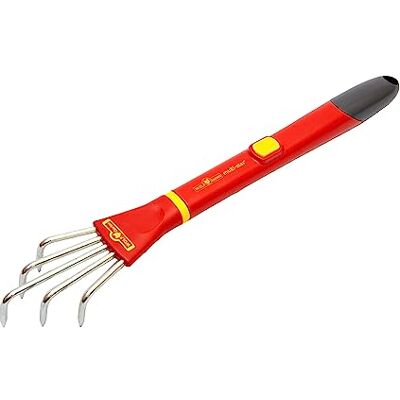 WOLF Garten multi-star Minis Kralle inkl. Stiel LF-M /ZM 015; Arbeitsbreite: 6,5cm; 71AIE004650, Rot WOLF Garten multi-star Minis Kralle inkl. Stiel LF-M /ZM 015; Arbeitsbreite: 6,5cm; 71AIE004650, Rot