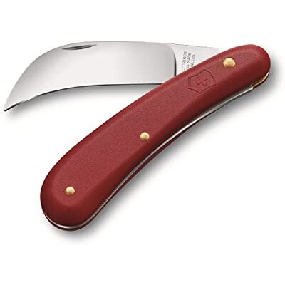 Victorinox Hakenmesser M, Garten Schweizer Taschenmesser, Gärtner und Floristen, Klinge, gebogen, rot Victorinox Hakenmesser M, Garten Schweizer Taschenmesser, Gärtner und Floristen, Klinge, gebogen, rot