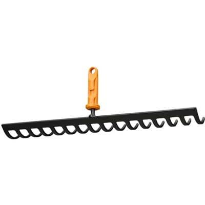 Fiskars OneClick Rechen 16 Zinken, Bodenrechen-Aufsatz für Saatbeete Fiskars OneClick Rechen 16 Zinken, Bodenrechen-Aufsatz für Saatbeete