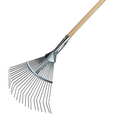 Land-Haus-Shop Garten Gerät Harke Rasen Boden Erde Rechen Metall Zinken Gartenrechen mit und ohne Holz Stiel (Rechen verzinkt verstellbar mit Stiel) Land-Haus-Shop Garten Gerät Harke Rasen Boden Erde Rechen Metall Zinken Gartenrechen mit und ohne Holz Stiel (Rechen verzinkt verstellbar mit Stiel)