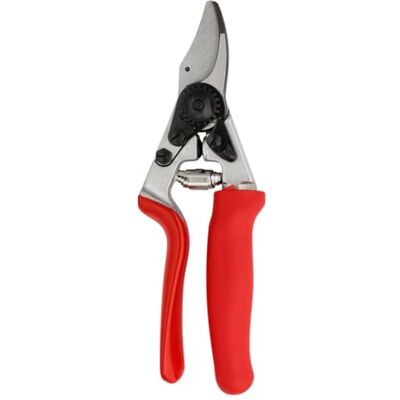 FELCO 17 Bypass-Gartenschere für Linkshänder mit Rollgriff, ergonomisch für mittlere Hände, 42 mm Stahlklinge, Schnitt bis 20 mm, kompakt, Swiss Made FELCO 17 Bypass-Gartenschere für Linkshänder mit Rollgriff, ergonomisch für mittlere Hände, 42 mm Stahlklinge, Schnitt bis 20 mm, kompakt, Swiss Made