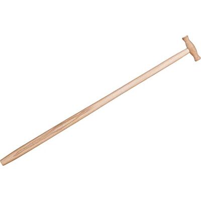 TRIUSO Spatenstiel Esche, mit T-Griff 95 cm, gebog TRIUSO Spatenstiel Esche, mit T-Griff 95 cm, gebog