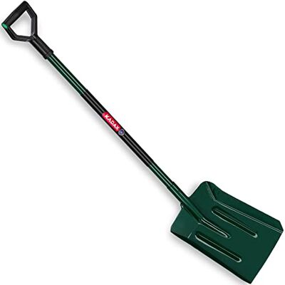 KADAX Schaufel, Kohlenstaubschaufel, Schippe mit ergonomischem Stiel, Schaufel mit stabilem Griff, robuster Spaten für Asche, Kohle, Kohlenstaub, Gartenwerkzeug, Gartenspaten (Metallstiel) KADAX Schaufel, Kohlenstaubschaufel, Schippe mit ergonomischem Stiel, Schaufel mit stabilem Griff, robuster Spaten für Asche, Kohle, Kohlenstaub, Gartenwerkzeug, Gartenspaten (Metallstiel)