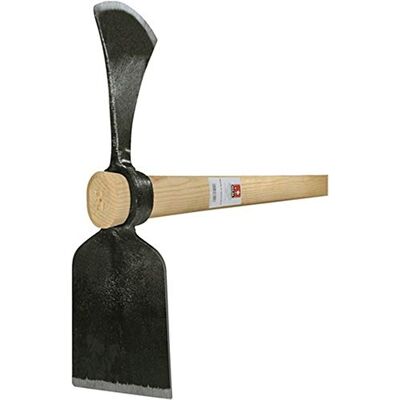 Unbekannt IDEAL Wiedehopfhacke, geschmiedet, mit Stiel, 1800g Bodenfräse/Bodengrubber Manuell, Schwarz, Eisen, 1800g Unbekannt IDEAL Wiedehopfhacke, geschmiedet, mit Stiel, 1800g Bodenfräse/Bodengrubber Manuell, Schwarz, Eisen, 1800g