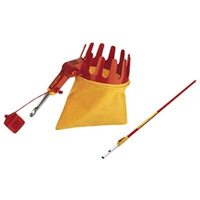 WOLF Garten Obstflücker plus Stiel, RG-M/ZM V3, Stahl, rot, 20 x 10 x 10 cm, 630526 WOLF Garten Obstflücker plus Stiel, RG-M/ZM V3, Stahl, rot, 20 x 10 x 10 cm, 630526