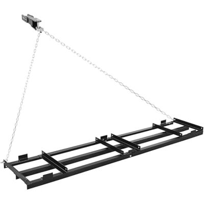 VEVOR Schleppegge 243,5x50 cm, Wiesenegge, Wiesenschleppe mit 183 cm Kette, Hochleistungs-Nivellierrechen, Verzinkter Stahl-Feldegge für Kiesauffahrten, Passend für ATVs, UTVs & Traktoren VEVOR Schleppegge 243,5x50 cm, Wiesenegge, Wiesenschleppe mit 183 cm Kette, Hochleistungs-Nivellierrechen, Verzinkter Stahl-Feldegge für Kiesauffahrten, Passend für ATVs, UTVs & Traktoren