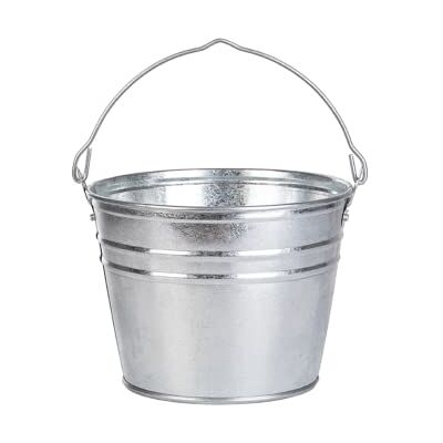 Esschert Design Zinkeimer, klein, grau Esschert Design Zinkeimer, klein, grau