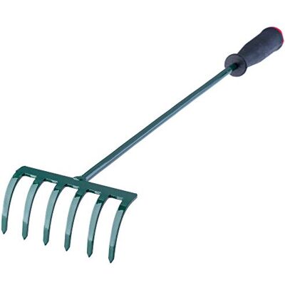 KADAX Kleiner Gartenrechen - 60cm 6-Zinken KADAX Kleiner Gartenrechen - 60cm 6-Zinken