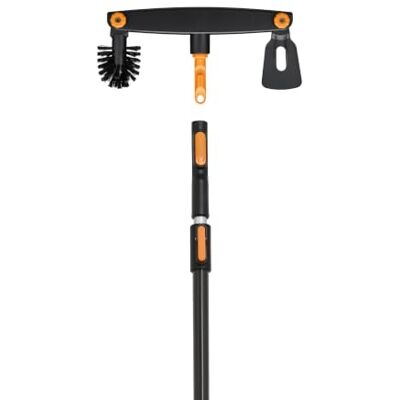 Fiskars OneClick Dachrinnenreiniger & Teleskopstiel L Fiskars OneClick Dachrinnenreiniger & Teleskopstiel L