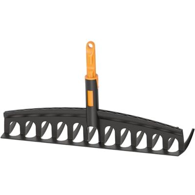 Fiskars OneClick Universalrechen, Rechen-Aufsatz für Gras und Laub Fiskars OneClick Universalrechen, Rechen-Aufsatz für Gras und Laub
