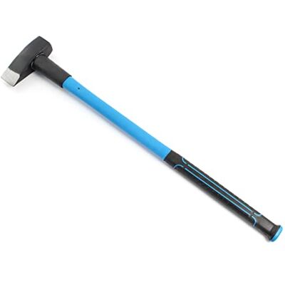 Wiltec Spalthammer 3,6 kg mit 910 mm Stiel aus Fiberglas und Klinge aus Carbonstahl, Holzspalthammer, Holzspalter Wiltec Spalthammer 3,6 kg mit 910 mm Stiel aus Fiberglas und Klinge aus Carbonstahl, Holzspalthammer, Holzspalter