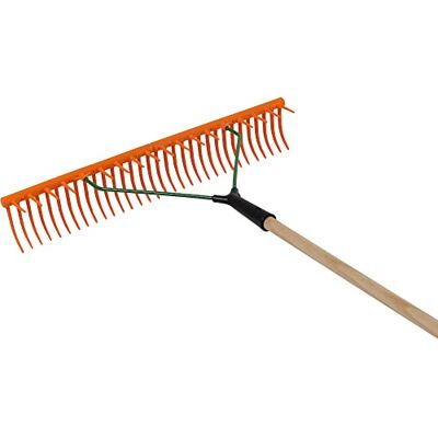 Siena Garden KS-Rasenrechen mit 32 gebogenen Zinken, 64cm Siena Garden KS-Rasenrechen mit 32 gebogenen Zinken, 64cm