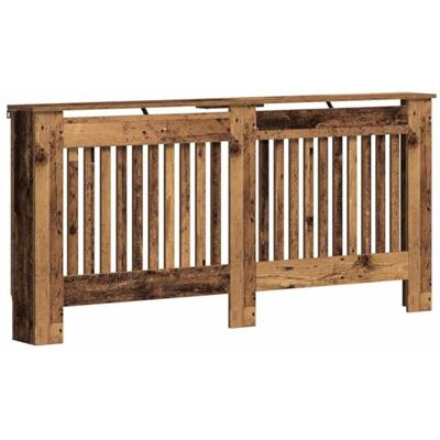 vidaXL Heizkörperabdeckung Altholz 172 x 19 x 81,5 cm Holzwerkstoff vidaXL Heizkörperabdeckung Altholz 172 x 19 x 81,5 cm Holzwerkstoff