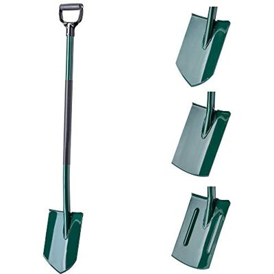 Kadax - Metall Gartenschaufel 118cm Ergonomischer D-Griff Kadax - Metall Gartenschaufel 118cm Ergonomischer D-Griff