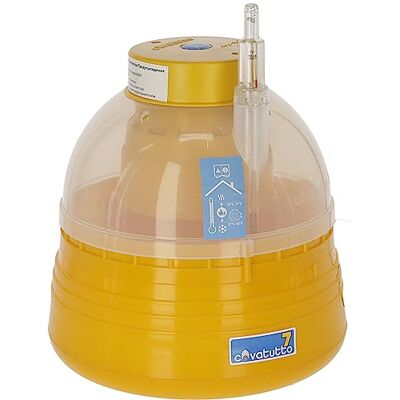 Kerbl Novital Brutautomat Covatutto 7, Kleiner Brutapparat für Eier von Hühnern/Gänsen/Enten/Truthähnen/Wachteln, Mit integriertem Wasserbecken und Temperaturkontrolle Kerbl Novital Brutautomat Covatutto 7, Kleiner Brutapparat für Eier von Hühnern/Gänsen/Enten/Truthähnen/Wachteln, Mit integriertem Wasserbecken und Temperaturkontrolle