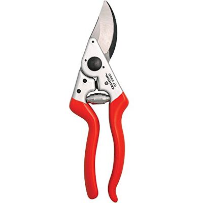 Corona Clipper Corona BP 6360 Gartenschere, geschmiedete Stahlklinge, leichte Aluminiumgriffe, abgewinkelter Bypass-Handschneider, 2,5 cm Schnittkapazität, Stiel und AST, Rot Corona Clipper Corona BP 6360 Gartenschere, geschmiedete Stahlklinge, leichte Aluminiumgriffe, abgewinkelter Bypass-Handschneider, 2,5 cm Schnittkapazität, Stiel und AST, Rot