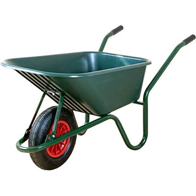 Unbekannt ALTRAD LIMEX Schubkarre Bauschubkarre 100l PP-Mulde Grün Kunststoff 150 kg Tragfähigkeit Unbekannt ALTRAD LIMEX Schubkarre Bauschubkarre 100l PP-Mulde Grün Kunststoff 150 kg Tragfähigkeit