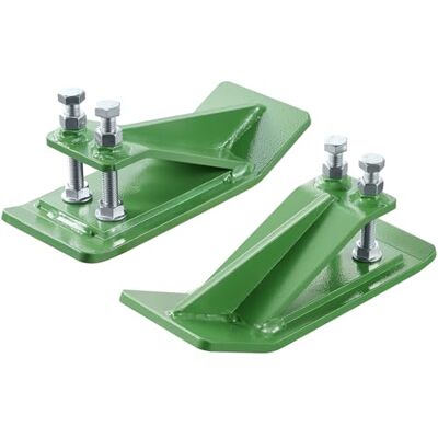 VEVOR Traktor Eimerschutz, 2 STK. Schaufelkantenschutz, Anti-Rutsch-Vorrichtung mit doppelten Sechskant-Kontermuttern & -Schrauben, zum Schneeräumen, Laubräumen & Verteilen von Kies (grün) VEVOR Traktor Eimerschutz, 2 STK. Schaufelkantenschutz, Anti-Rutsch-Vorrichtung mit doppelten Sechskant-Kontermuttern & -Schrauben, zum Schneeräumen, Laubräumen & Verteilen von Kies (grün)