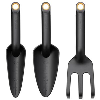 Fiskars Gartenwerkzeuge-Set, 3-teilig, Blumenrechen Fiskars Gartenwerkzeuge-Set, 3-teilig, Blumenrechen