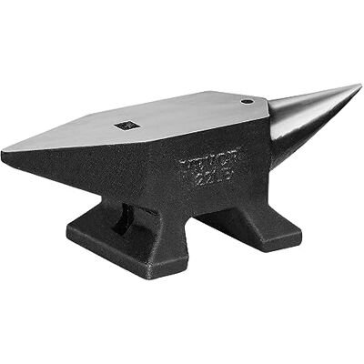 VEVOR Amboss aus Einzelhorn, 10 kg, Stahlguss-Amboss, hohe Härte, robuster, runder Hornamboss, Schmied, große Arbeitsplatte und stabile Basis, mit rundem und quadratischem Loch, VEVOR Amboss aus Einzelhorn, 10 kg, Stahlguss-Amboss, hohe Härte, robuster, runder Hornamboss, Schmied, große Arbeitsplatte und stabile Basis, mit rundem und quadratischem Loch,