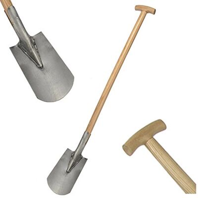 Land-Haus-Shop Gartengeräte massiv 1 von 3, Spaten Forke oder Schaufel mit Holzstiel u. T Griff (Spaten) Land-Haus-Shop Gartengeräte massiv 1 von 3, Spaten Forke oder Schaufel mit Holzstiel u. T Griff (Spaten)