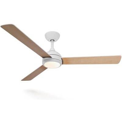 Philips Deckenventilator LED modernes Design 132 cm Phillips Velxlight weiß Holz Philips Deckenventilator LED modernes Design 132 cm Phillips Velxlight weiß Holz