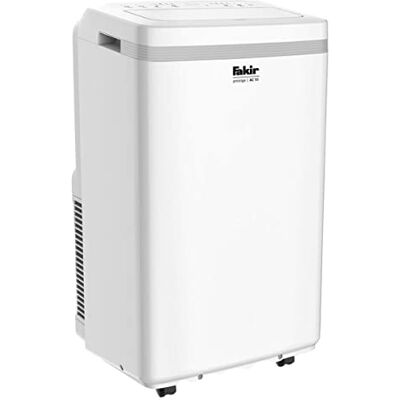 Fakir prestige AC 90 – Mobiles Klimagerät I Luftkühler mit 3 Windmodi + Automatik-Funktion, Timer & Fernbedienung I Raumlüfter geeignet für Räume bis 85 m³ I Weiß I 2600 Watt Fakir prestige AC 90 – Mobiles Klimagerät I Luftkühler mit 3 Windmodi + Automatik-Funktion, Timer & Fernbedienung I Raumlüfter geeignet für Räume bis 85 m³ I Weiß I 2600 Watt